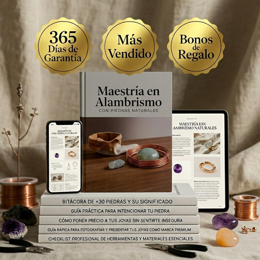 Maestría en Alambrismo con Piedras Naturales